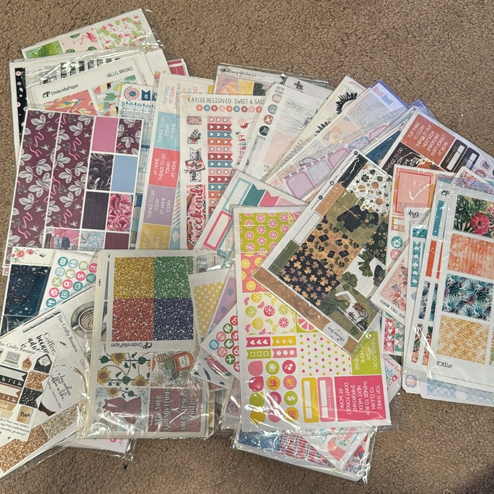 HUGE planner sticker bundle